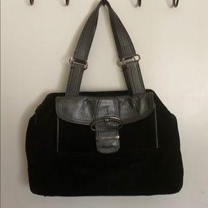 Charles David Leather and Suede Purse.